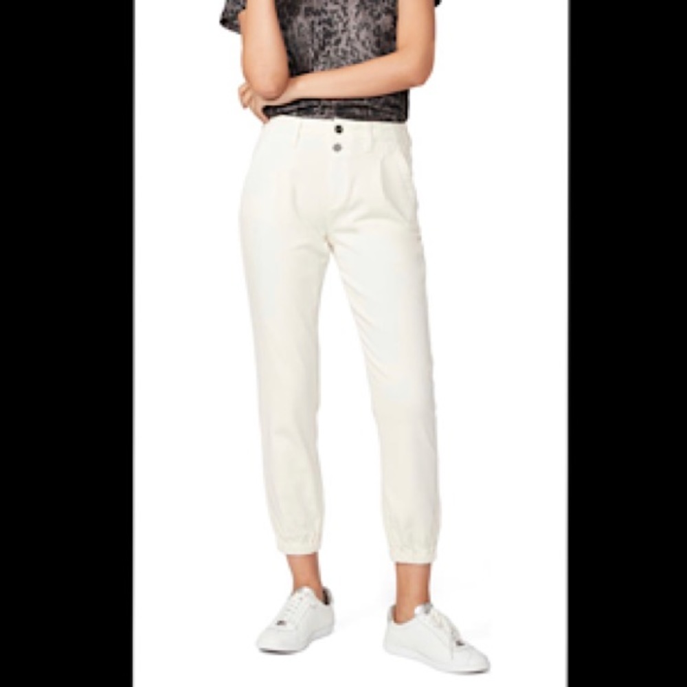 Paige Mayslie Double Button Skinny Jean